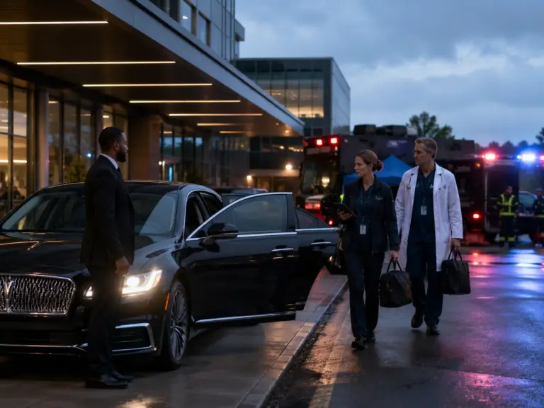 Emergency response shuttle transportation from Ace Limousine