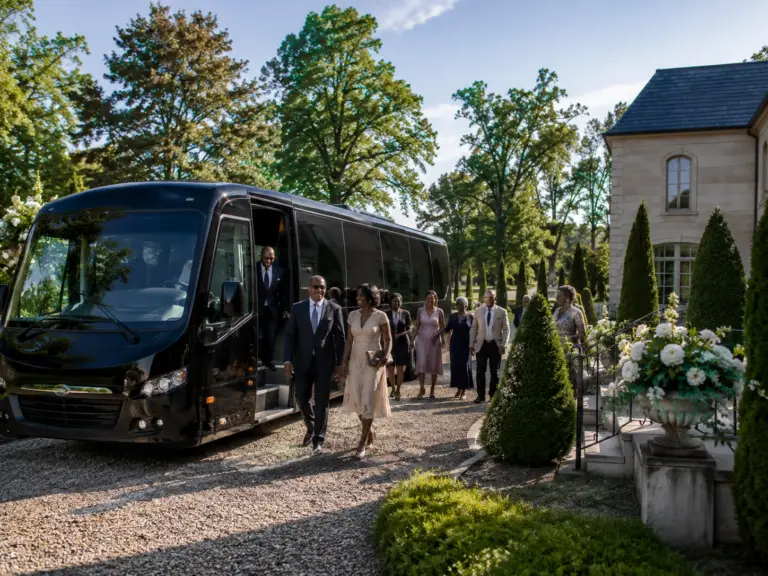 Private event shuttle and guest transportation service