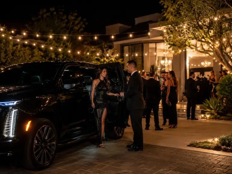 Private event transportation service