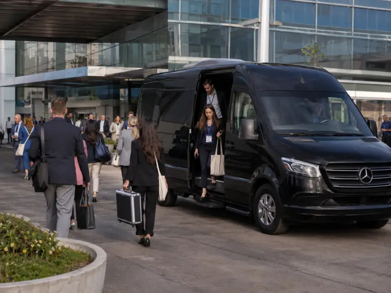 Conference shuttle and guest transportation service