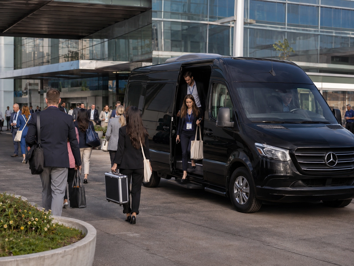 Conference shuttle and guest transportation service