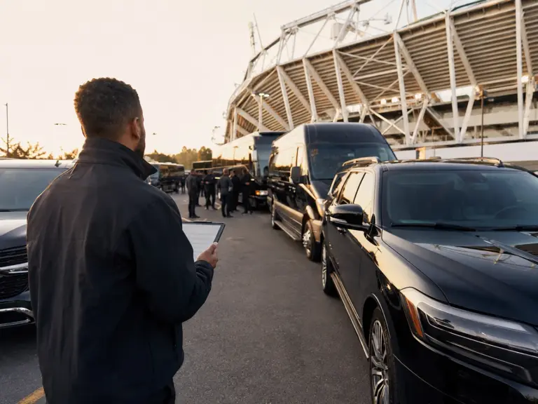 Sporting event shuttle and charter transportation from Ace Limousine