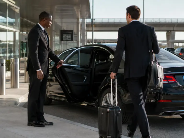 Ace Limousine executive sedan airport transfer