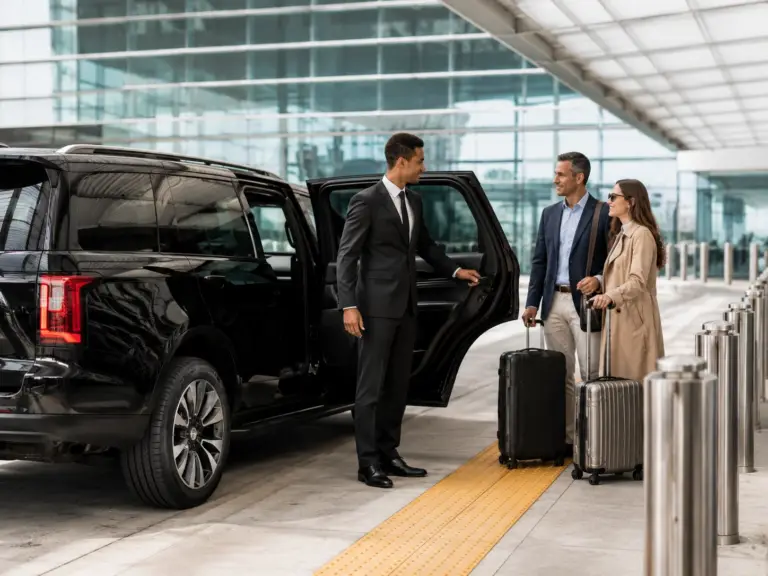 Ace Limousine airport SUV transfer service