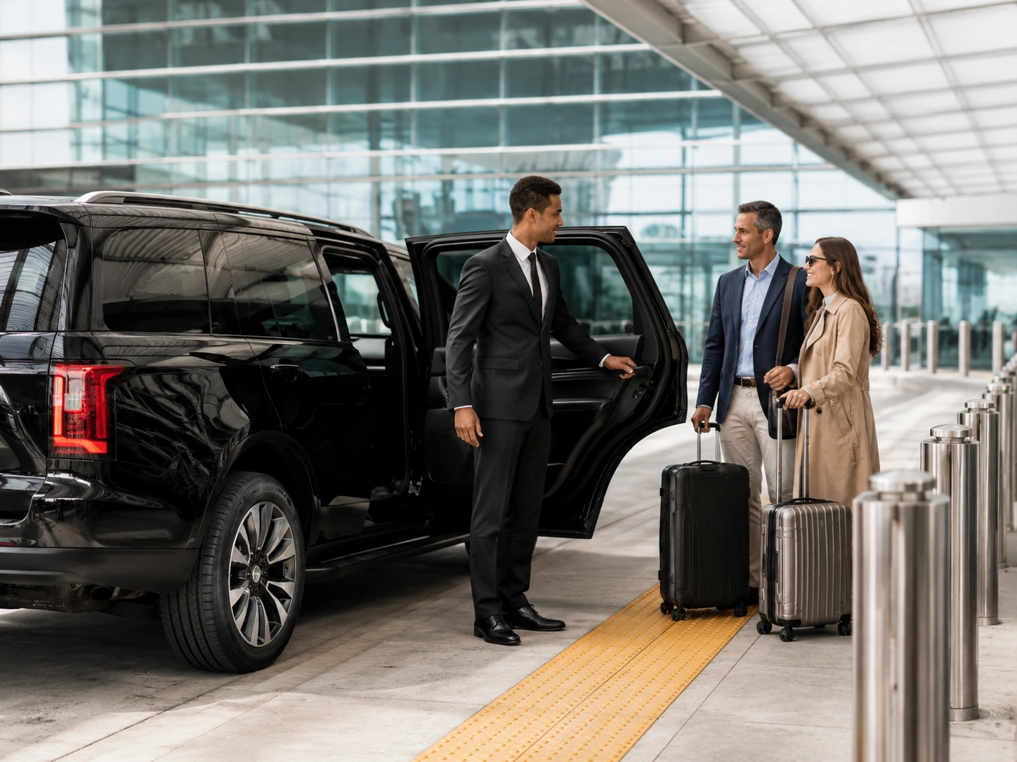 Ace Limousine airport SUV transfer service