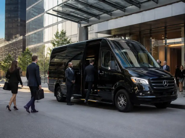Ace Limousine corporate Sprinter van service
