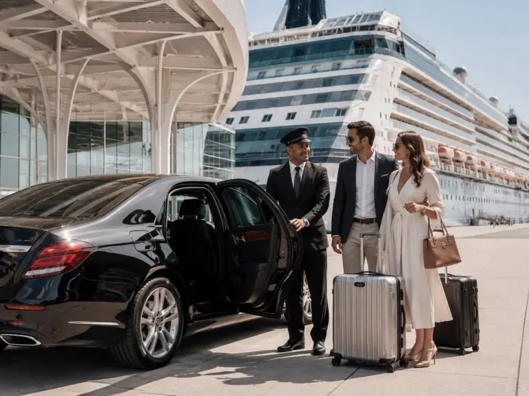 Ace Limousine cruise terminal luxury sedan pickup