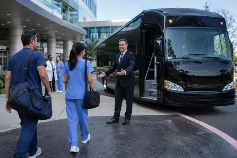 Ace Limousine employee shuttle service