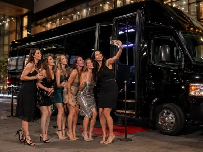 Ace Limousine luxury party bus group celebration