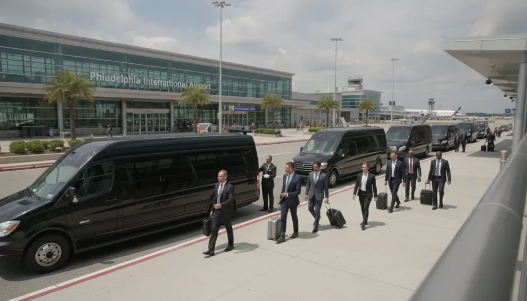 Airport Transportation Philadelphia for Large Groups