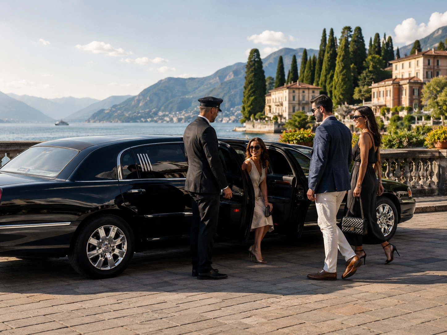 Ace Limousine luxury sightseeing tour vehicle