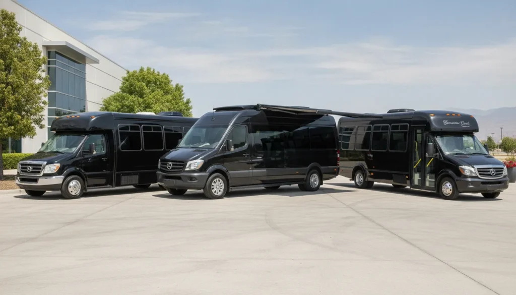 Charter Bus Services: Van, Sprinter or Mini Coach?