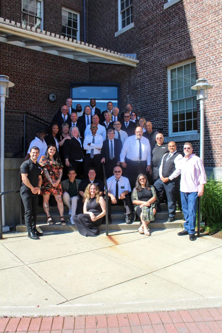 Ace Limousine team gathered outside
